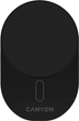 Автомобільний зарядний пристрій Canyon OnGrip 105 15W Qi2 Wireless Black (CNS-CCH105B) - зображення 1