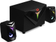 Акустична система Redragon Toccata RGB 2.1 Black (6950376781499) - зображення 3