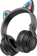Навушники Borofone BO18 Cat Ear Black (BO18B) - зображення 1