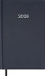 Ежедневник датированный 2026 Buromax Simple A5 из бумвинила 320 страниц Синий (BM.21166-02) - изображение 1
