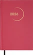 Ежедневник датированный 2026 Buromax Madam A5 из бумвинила 320 страниц Малиновый (BM.21170-29) - изображение 1