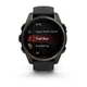 Смарт-годинник Garmin fenix 8 43mm,AMOLED,Saph,CrbnGry Ti/Blk,Blk/PebblGryBnd - изображение 5