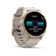 Смарт-годинник Garmin fenix 8 43mm,AMOLED,Saph,SftGldSS/FogGryLeatherBnd,Excl - изображение 4