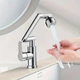 Смеситель трансформер вращающийся для ванной комнаты и кухни Swiveling Faucet Серый - изображение 2