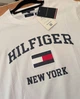 Мужская хлопковая футболка Tommy Hilfiger белая M 4411 - изображение 2