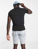 Чоловіча футболка бавовняна Calvin Klein Jeans чорна XL 4426 - зображення 4