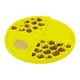 Коврик для слизывания и медленного кормления WAUDOG Silicone, 211×211×30 мм, желтый - изображение 3