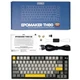 Клавіатура Epomaker TH80 SE 75 Budgerigar V2 Switch Hot-Swap RGB Wireless/Bluetooth/USB UA Black (TH80-SE-B-BV2) - изображение 12