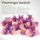 Клавіатура Epomaker Shadow-X 70 Flamingo Switch Hot-Swap LCD Screen RGB Wireless/Bluetooth/USB UA Black (SHX-B-F) - изображение 6