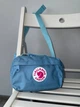Бананка сумка на пояс Fjallraven kanken из ткани не промокает голубой - изображение 2