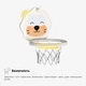 Баскетбольний кошик Mealux Sonic (арт. KD-H012 White) - изображение 8