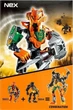 Конструктор фигурка супергерой NEX серия " Фабрика героев " Hero Factory Star Warrior Building Blocks Robot Mech 9603 - изображение 3