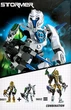 Конструктор фигурка супергерой STORMER серия " Фабрика героев " Hero Factory Star Warrior Building Blocks Robot Mech 9602 - изображение 3