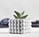 Бетонное кашпо горшок для кактусов и суккулентов (Серый) GREYMIX Concrete Art - изображение 7