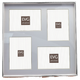 Фоторамка-колаж EVG Onix A02 COLLAGE 4 Silver на 4 фото 10×15 см сріблястий - изображение 1