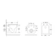Комплект Grohe Set Унітаз QUADRO-0301-T3 + Інсталяція 38536001 + панель 38732000 (38536001QUADRO0301T3) - изображение 10