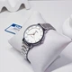 Женские наручные часы Casio LTP-VT04D-7A Серебристые/Белый циферблат - изображение 3