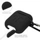 Чехол для наушников Earbox AirPods case silicone Black - изображение 2