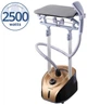 Отпариватель AURORA AU 321 для одежды дома 2500Вт резервуар 2.3л 12 уровней пара Золотой / Черный - изображение 4