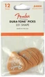 Набор медиаторов Fender Dura-Tone Delrin Picks 0.84 Mm, 351 Shape - 12 Pack Butterscotch Blonde - изображение 5