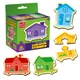 Детские магнитные пазлы Vladi Toys VT1733-03 Цветные дома 6 картинок Разноцветный (104066) - изображение 3