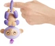 Интерактивная гламурная ручная обезьянка WowWee Fingerlings фиолетовая (W3760/3762) (771171137627) - изображение 3