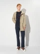 Футболка бавовняна довга чоловіча Tommy Hilfiger 11648 L Темно-синя (smt2000000041261) - зображення 3