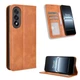 Чехол-книжка Deexe Retro Style для OnePlus Nord 5 / Ace 5 Ultra - Brown - изображение 1