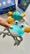 Игрушка-краб Крабик с музыкой и подсветкой, USB-зарядка для детей - изображение 3