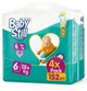 Детские подгузники Baby Still Jumbo Pack размер 6 (15+ кг) 152 шт памперсы для новорожденных одноразовые - изображение 1