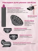 Фен-стайлер для волос Onuliss Hair Dryer с магнитной насадкой Локон / Розовый - изображение 3