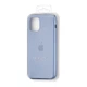 Чехол силиконовый Epic Premium Silicone Case Full Cover для Apple iPhone 12 mini Lavender Gray - изображение 1