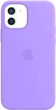 Чехол силиконовый Epic Premium Silicone Case Full Cover для Apple iPhone 12 mini Light Purple - изображение 1