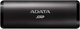 Dysk SSD ADATA SE760 256GB USB 3.2 Type-C 3D NAND TLC Black (ASE760-256GU32G2-CBK) External - obraz 1