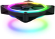 Chłodzenie powietrzne do komputera PC NZXT F120RGB Duo - 120mm Dual-sided RGB Fan - Single Pack Black (RF-D12SF-B1) - obraz 4