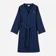 Халат женский хлопковый Lacoste 191093891 One size Синий (1159841820) - изображение 2