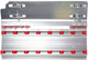 Prowadnica do fazowania płytek YATO 45 stopni 250 x 170 mm (YT-36984) - obraz 3