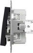 Перемикач перехресний Schneider Electric Asfora самозажимний антрацит EPH0500171 - изображение 3