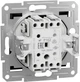 Вимикач кнопоковий Schneider Electric Asfora самозажимний антрацит EPH0700171 - зображення 2