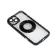 Магнітний чохол XON PhoneCase Magnetic для iPhone 13 (PCMC1113100B 7942) Чорний/Прозорий - зображення 1