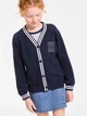 Подростковая кофта на пуговицах для девочки Tommy Hilfiger 179785644 164 см Синяя (1159842069) - изображение 1
