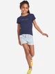 Детская футболка для девочки Tommy Hilfiger 899956925 98 см Синяя (1159837581) - изображение 3