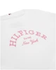 Детская укороченная футболка для девочки Tommy Hilfiger 520458616 116 см Белая (1159841982) - изображение 3