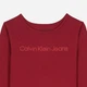 Подростковый лонгслив для девочки Calvin Klein 157177410 140 см Бордовый (1159838990) - изображение 2