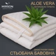 Наматрасник MirSon №5009 Exclusive Line Antiallergic Aloe Vera обычный с резинкой по углам 90x200 см (2200005334713) - изображение 2