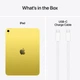 Планшет Apple iPad 11" 2025 Wi-Fi 512GB Yellow (MD5A4) - зображення 8