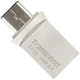 Pamięć flash USB Transcend JetFlash 890 64GB USB 3.1 Gen1 + Type-C Silver (TS64GJF890S) - obraz 2