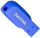 Pamięć flash USB SanDisk Cruzer Blade 32GB USB 2.0 Electric Blue (SDCZ50C-032G-B35BE) - obraz 1