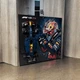 Арт Держатель Рамка на Стену 80x80 см. для Фирменного Конструктора Technic F1 Oracle Red Bull Racing RB20 (42206) Ред Булл Формула 1 Сезон 2024 з Зображенням Макса Ферстаппена - изображение 3