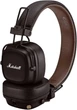 Marshall Major IV Brown & Black,Bluetooth —40 годин роботи, бездротова зарядка, мікрофон - зображення 4